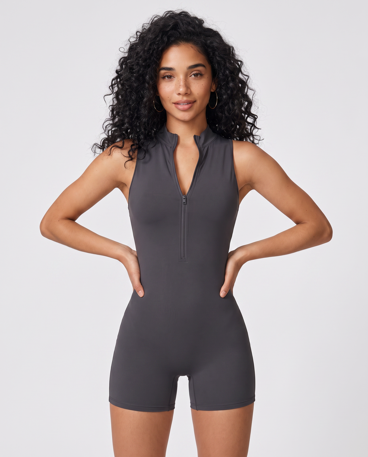 Norea™ Sculpting Zip Short Suit